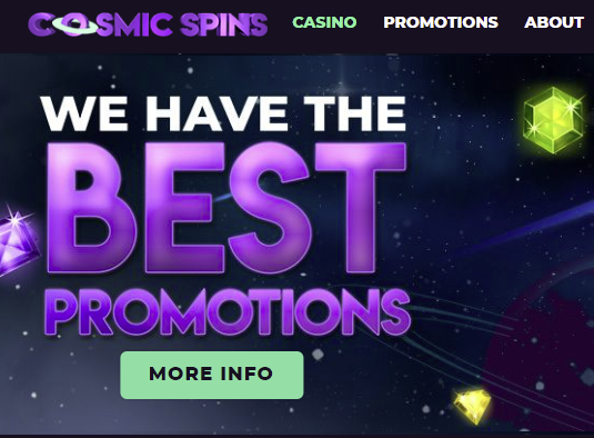 Cosmic Spins Casino Explore a Universe of Gaming Fun!